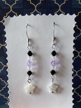 "Dark Star" Earrings